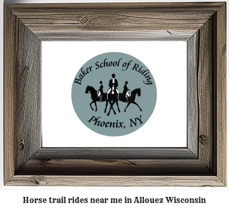 horse trail rides near me in Allouez, Wisconsin